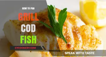Pan-Grilled Cod: A Quick, Tasty Treat