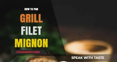 Pan-Grilled Filet Mignon: A Simple, Quick, and Delicious Recipe