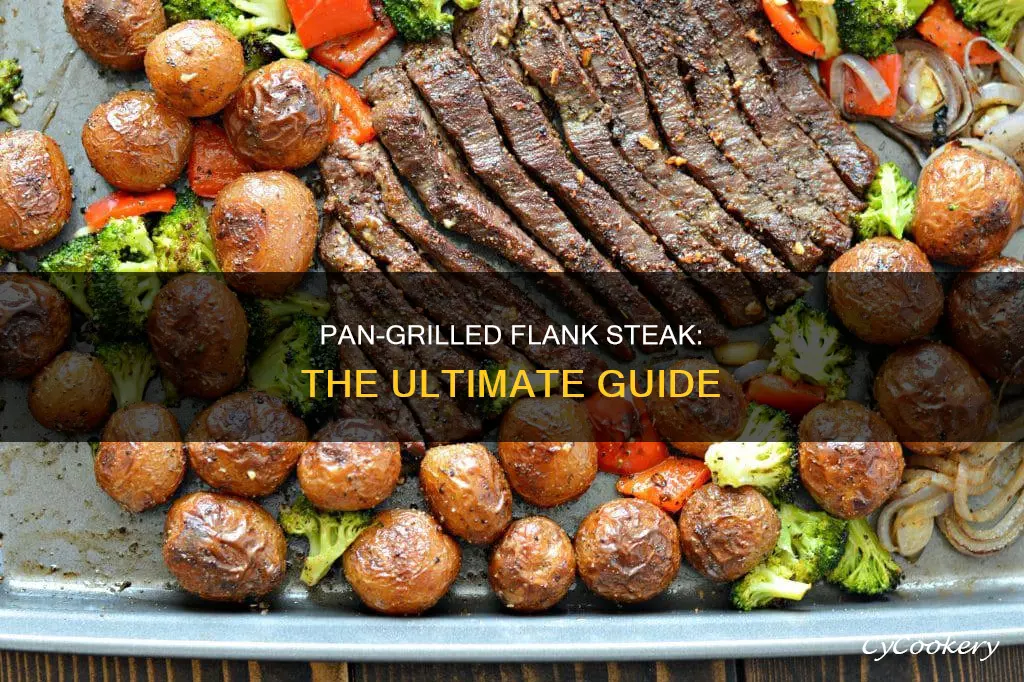 how to pan grill flank steak