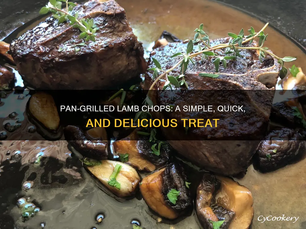 how to pan grill lamb chops