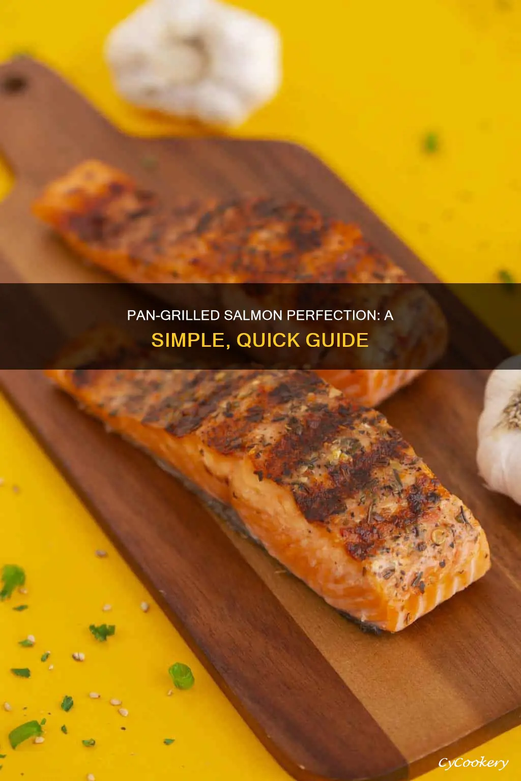 how to pan grill salmon