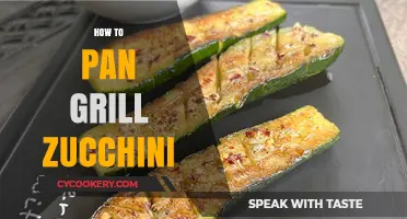 The Perfect Pan-Grilled Zucchini: A Simple Guide