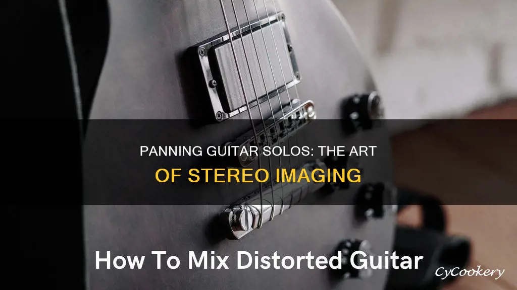 how to pan guitar solo