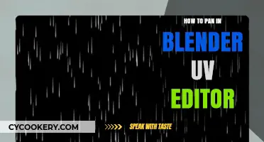 Navigating Blender UV Editor: Panning Simplified