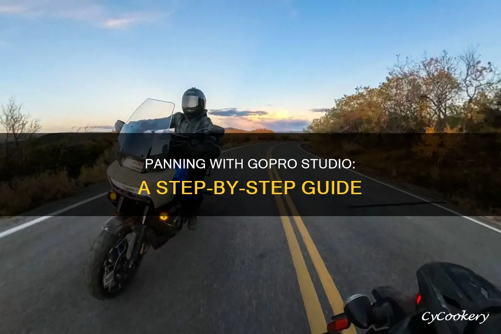 how to pan in gopro studio