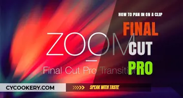 Panning in on a Clip: Final Cut Pro Tips