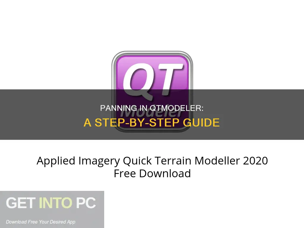 how to pan in qtmodeler
