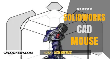 Mastering the Art of Panning in SolidWorks with a CAD Mouse