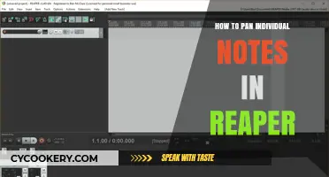 Pan Individual Notes in Reaper: A Step-by-Step Guide