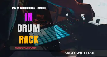 Panning Individual Samples in Drum Rack: A Quick Guide