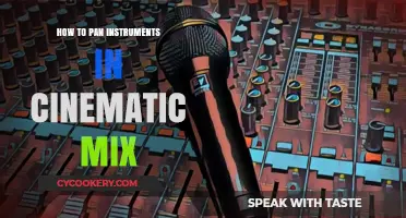 Cinematic Mixing: Panning Instruments for a Wider Soundscape