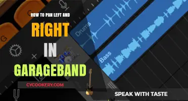 Panning in GarageBand: Left and Right Techniques