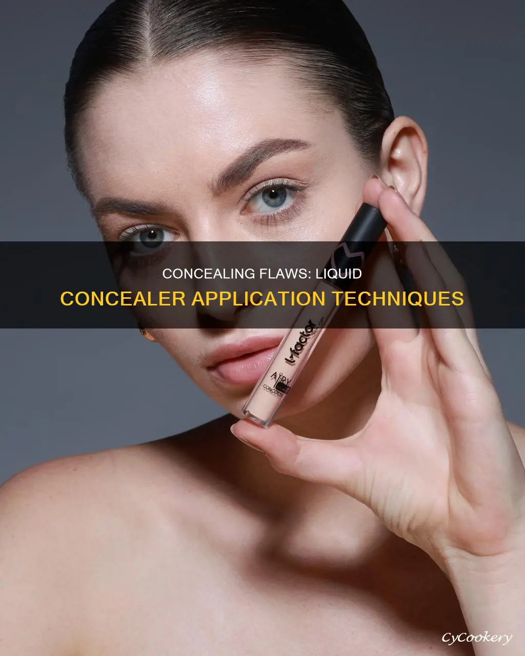 how to pan liquid concealer