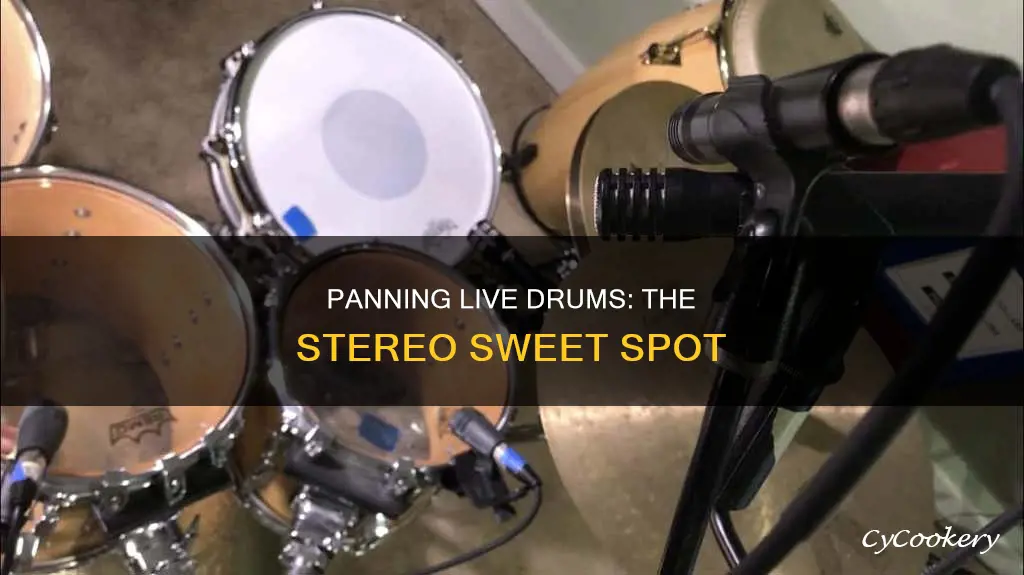 how to pan live drums
