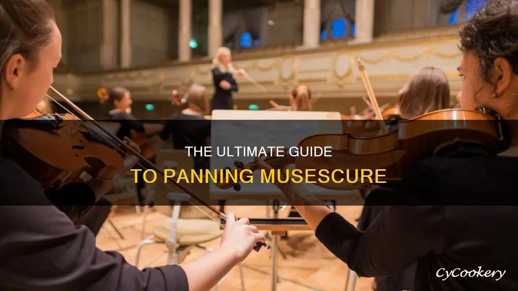 how to pan musescure