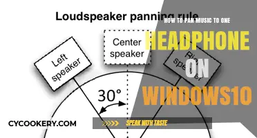 Panning Audio to One Headphone: A Windows 10 Guide