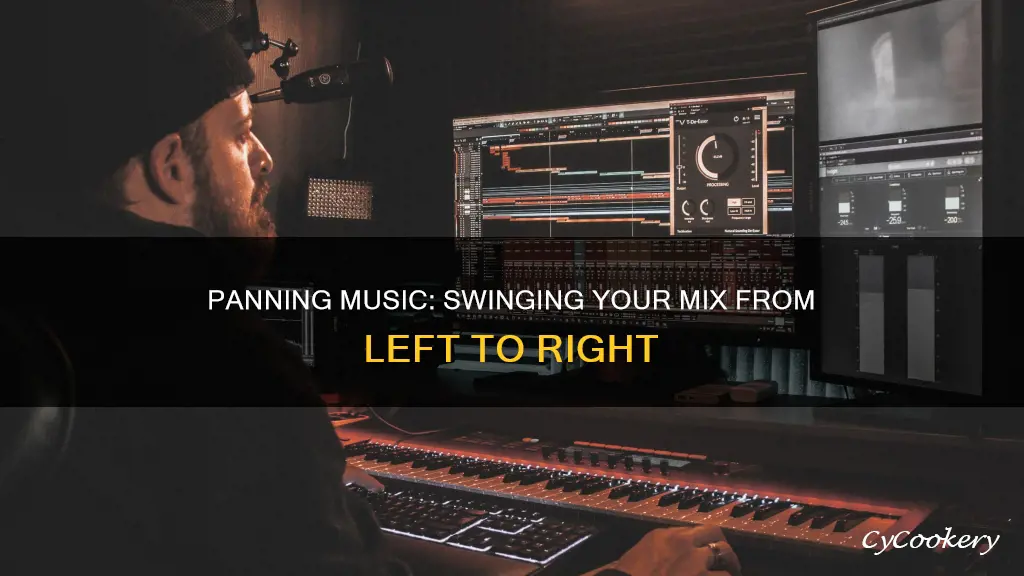 how to pan music up and down