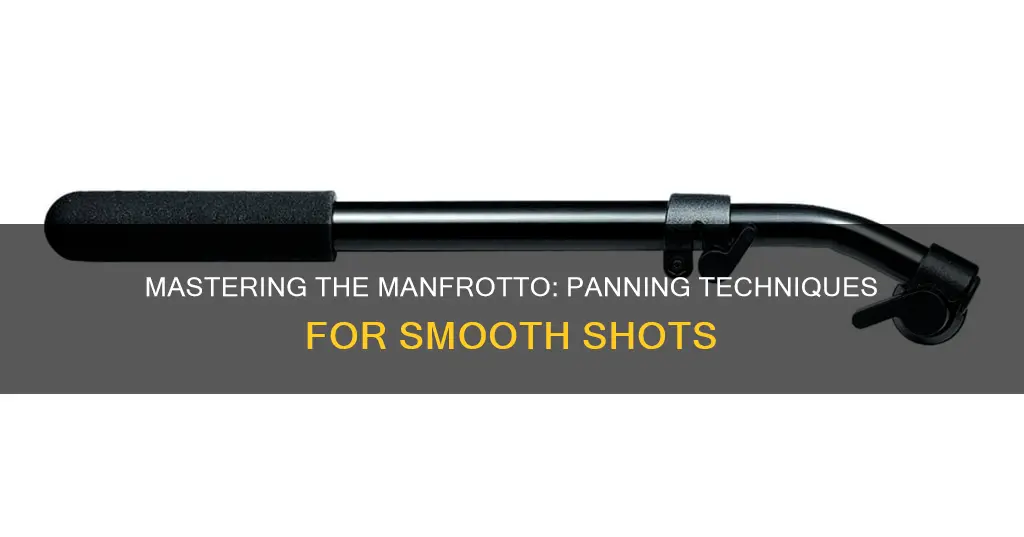 how to pan on manfrotto