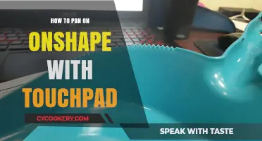 Touchpad Navigation: Panning in Onshape