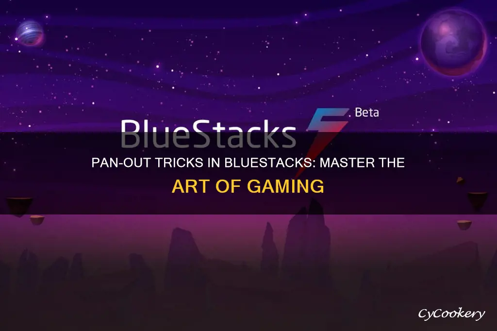 how to pan out in bluestacks