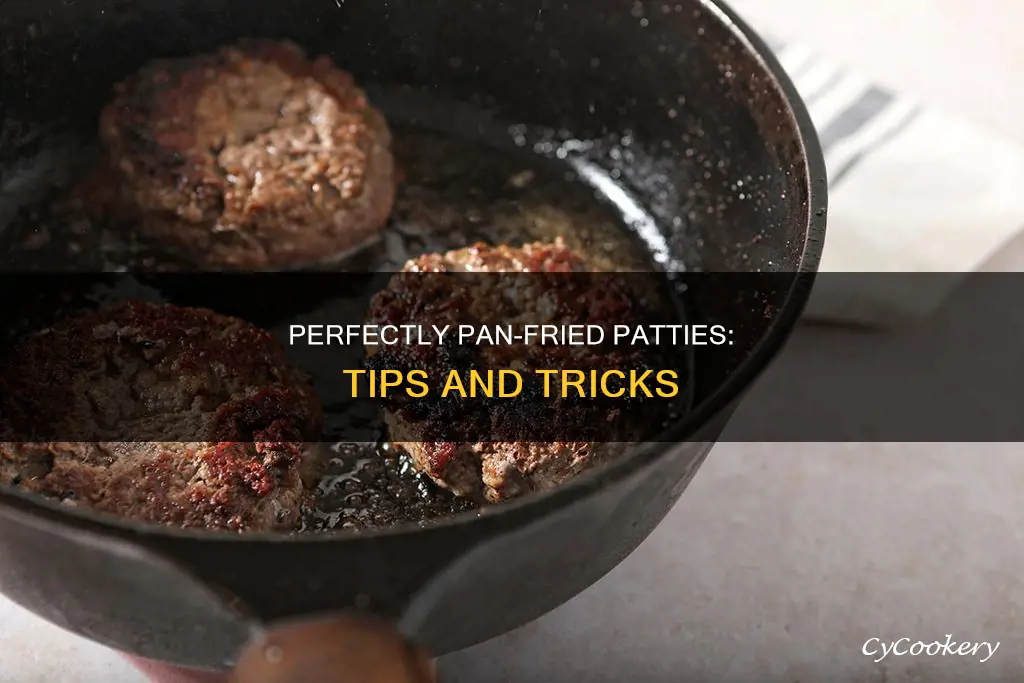 how to pan patties