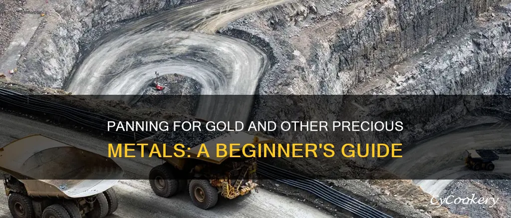 how to pan precious metals
