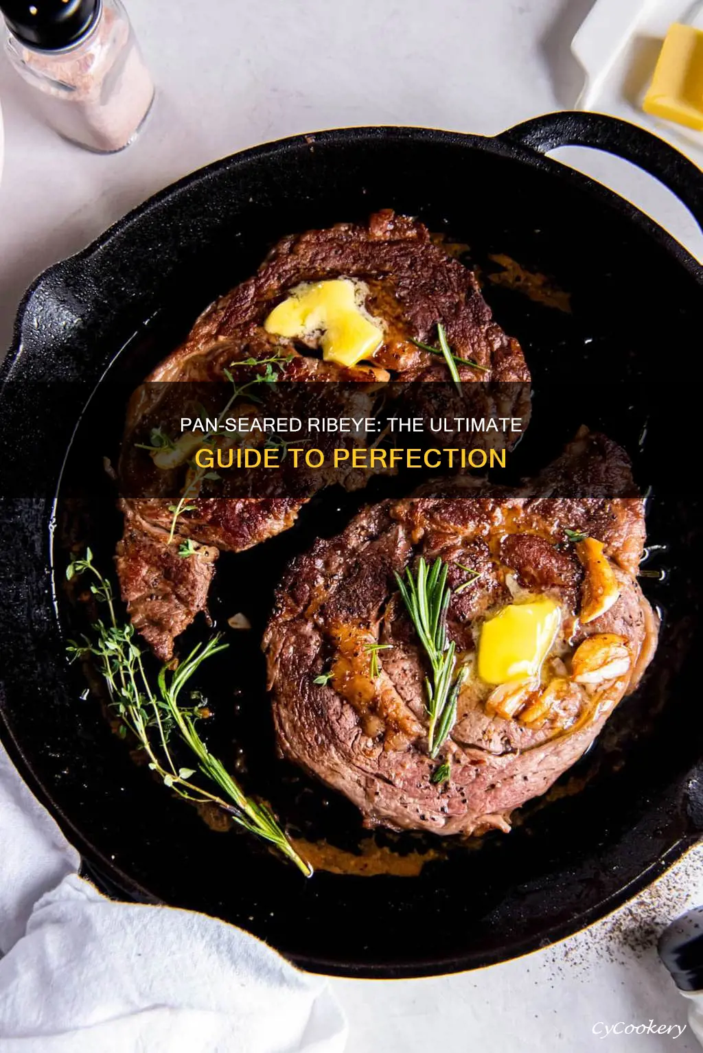 how to pan ribeye