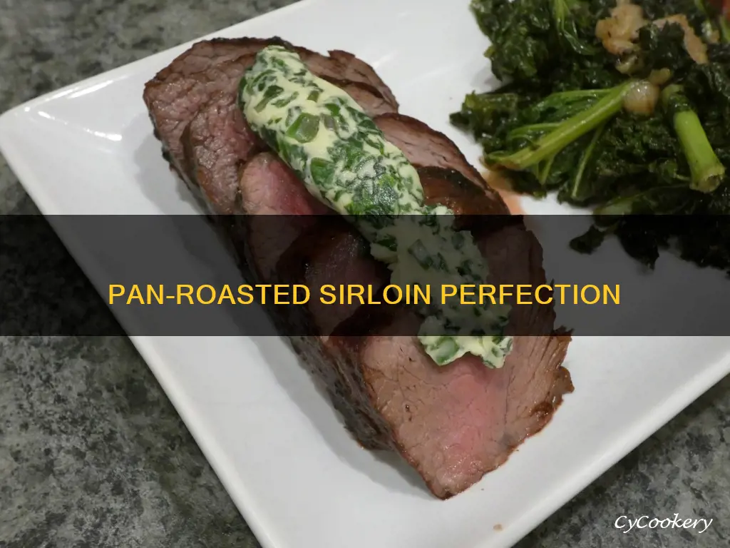 how to pan roast a sirloin