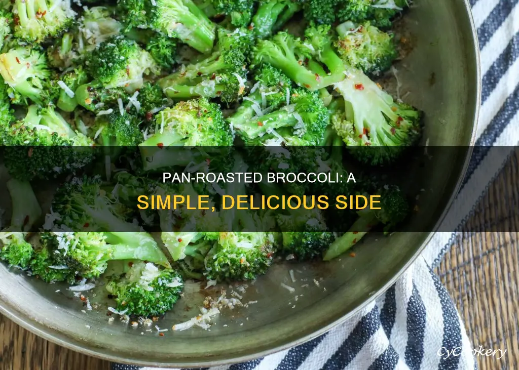 how to pan roast broccoli