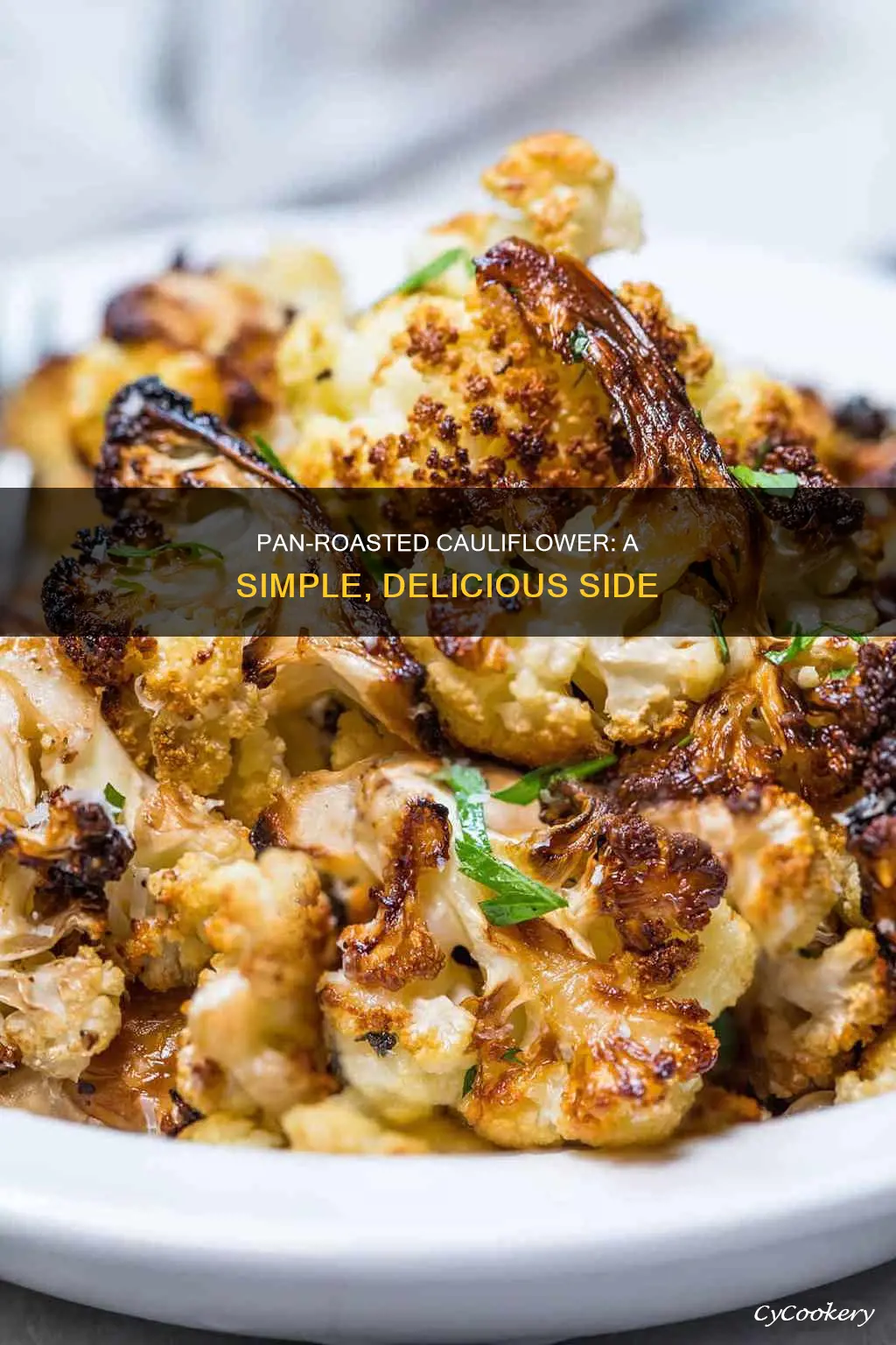 how to pan roast cauliflower