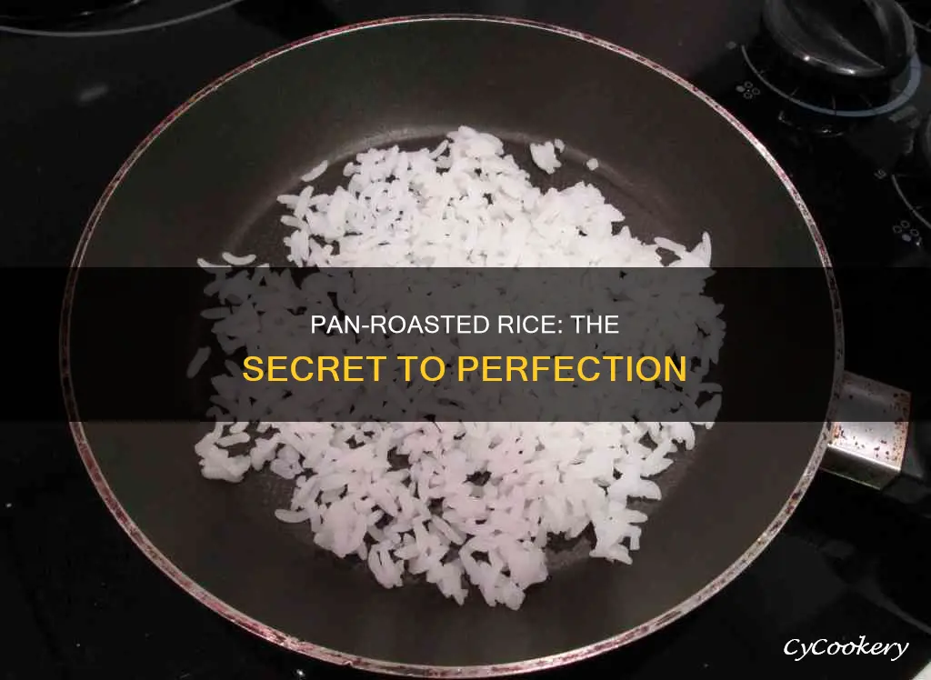 how to pan roast rice