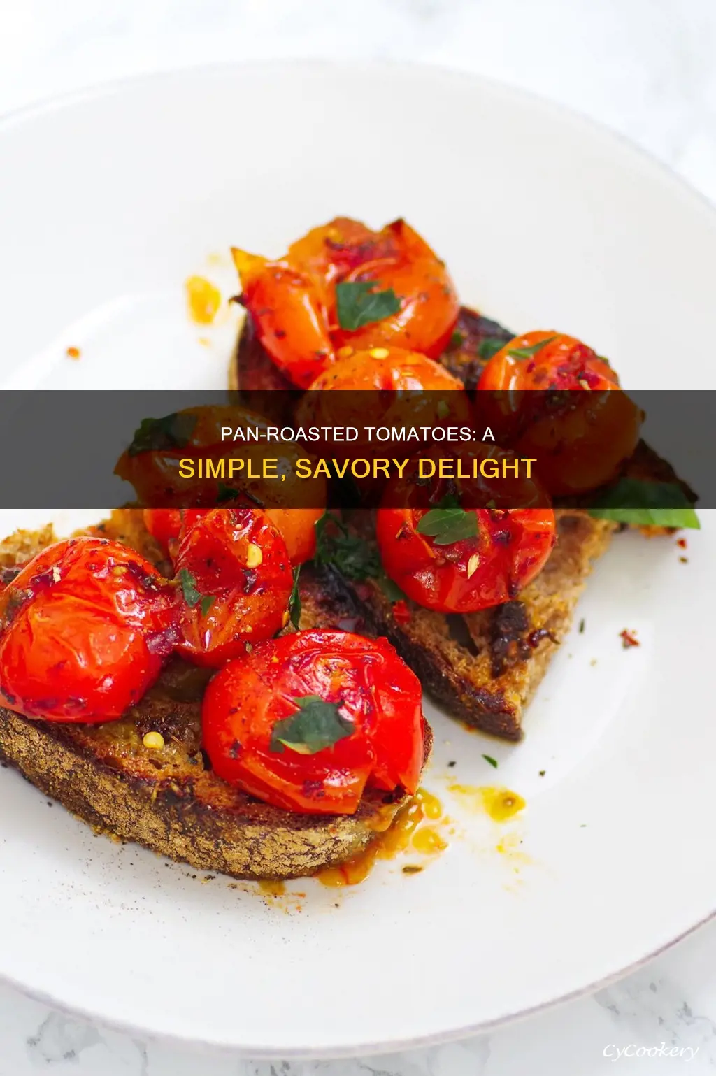 how to pan roast tomatoes