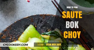 The Perfect Pan-Sautéed Bok Choy: Quick and Easy