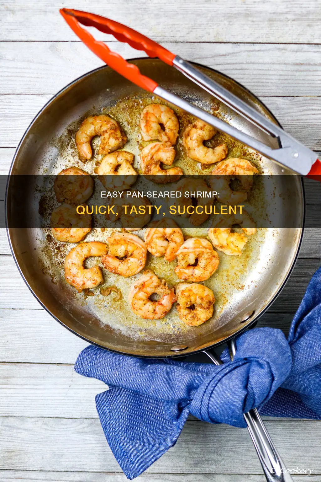 how to pan saute raw easy peel shrimp