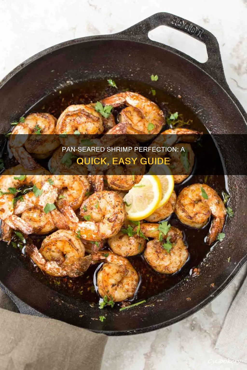 how to pan saute shrimp