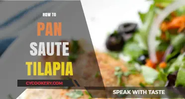 Pan-Seared Tilapia: A Quick, Easy, and Delicious Dish