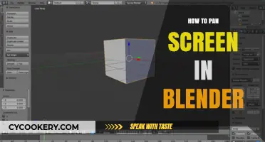 Navigating Blender: Mastering the Pan Screen Function