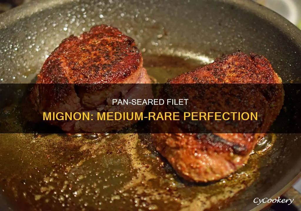 how to pan sear a filet to medium rsre