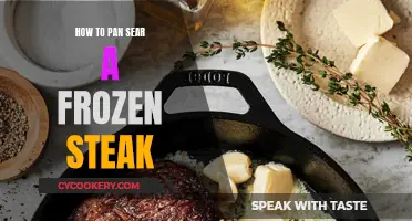 Pan-Seared Frozen Steak: Quick and Easy