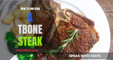 Pan-Seared T-Bone: A Steak Lover's Dream