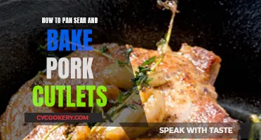 Pork Cutlets: Pan-Seared, Then Baked