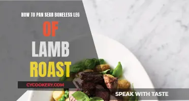 Pan-Seared Boneless Leg of Lamb: A Quick Guide