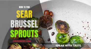 Pan-Seared Brussels Sprouts: A Quick, Tasty Treat