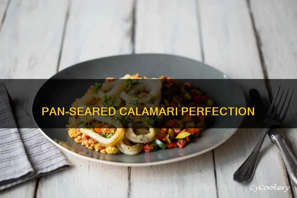 how to pan sear calamari