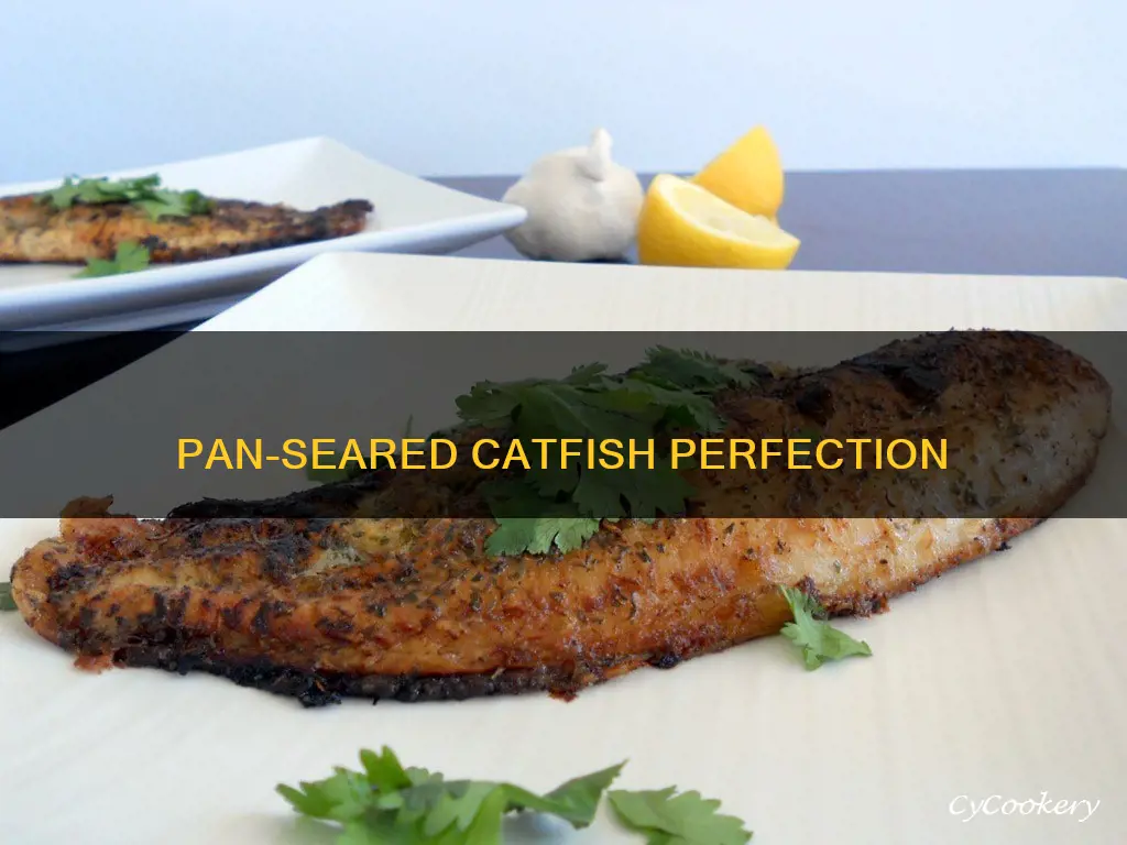 how to pan sear catfish