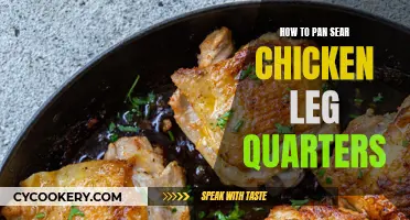 Pan-Seared Chicken Leg Quarters: A Simple Guide