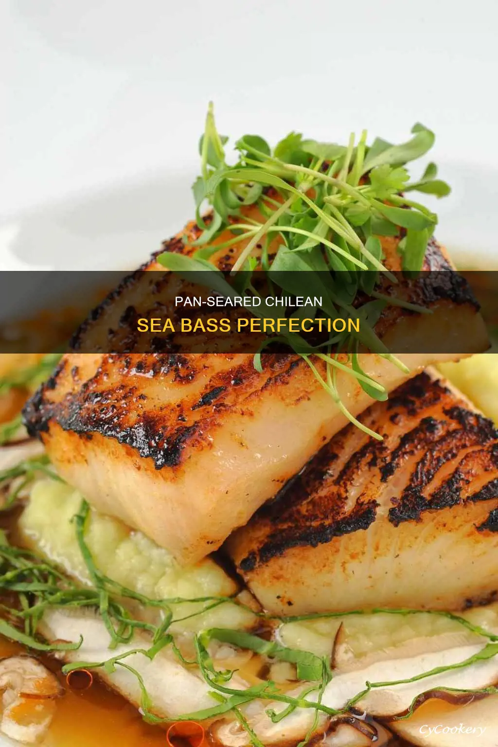 how to pan sear chilean sea bass