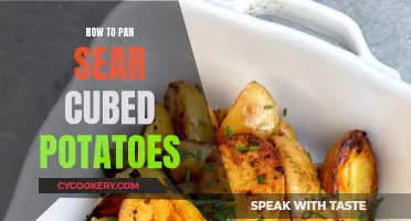 Pan-Seared Cubed Potatoes: Crispy, Golden Perfection