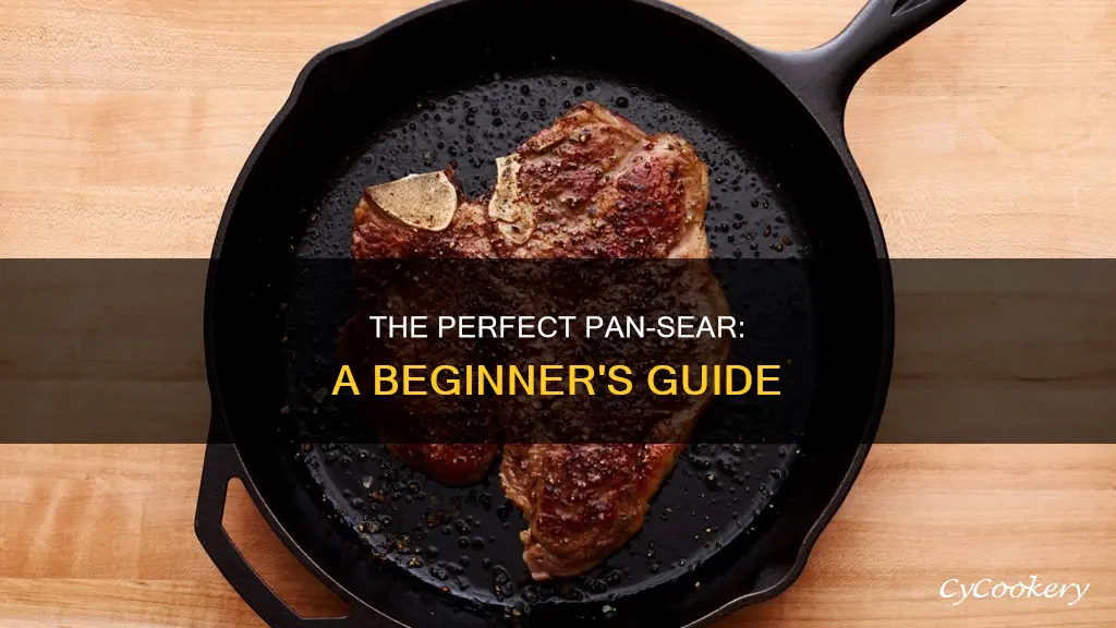 how to pan sear experiment