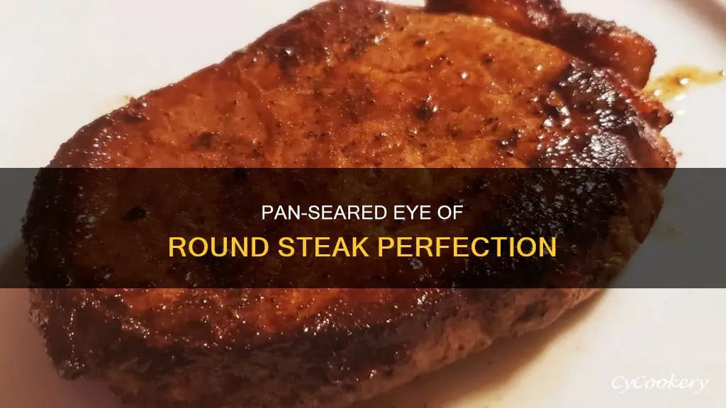 how to pan sear eye of round steak